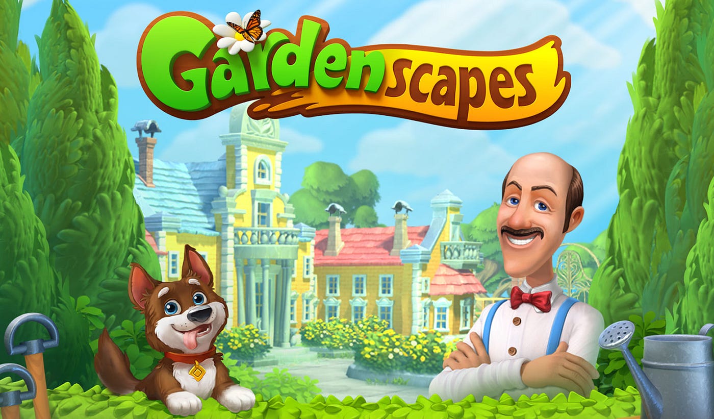 تحميل لعبة Gardenscapes مجانا للاندرويد