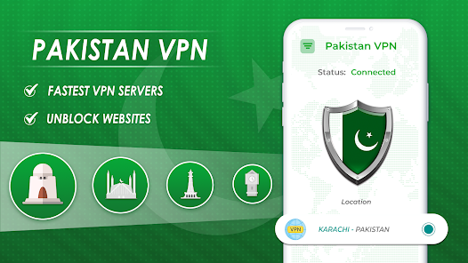 تحميل تطبيق Pakistan VPN مجانا