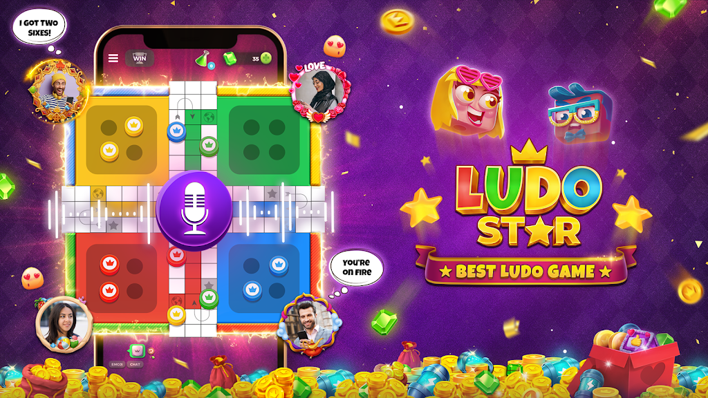 تحميل لعبة Ludo STAR مجانا للاندرويد