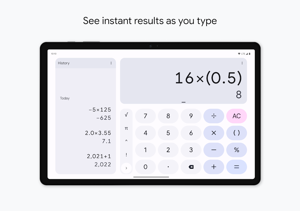 تحميل تطبيق Google Calculator للاندرويد مجانا