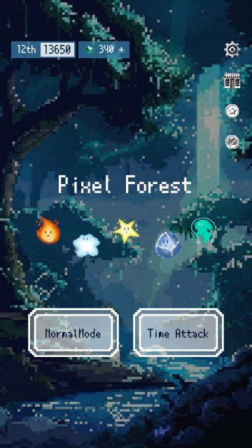 تحميل لعبة Pixel Forest للاندرويد مجانا