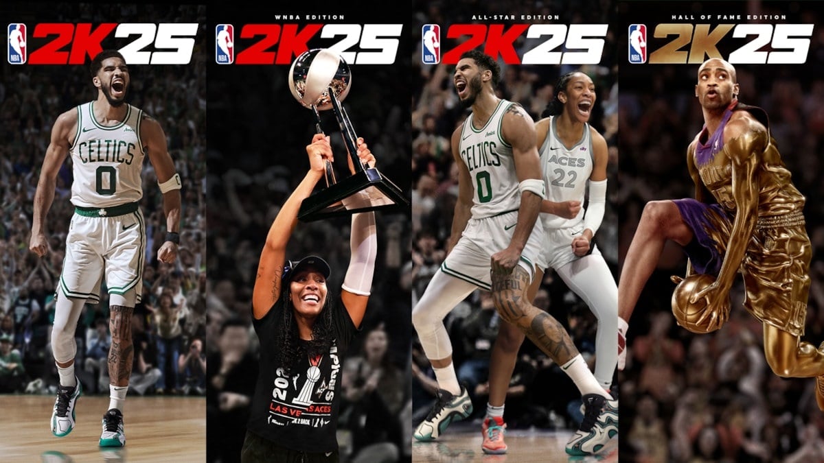 تم الكشف عن موعد إصدار NBA 2K25 ونجوم الغلاف