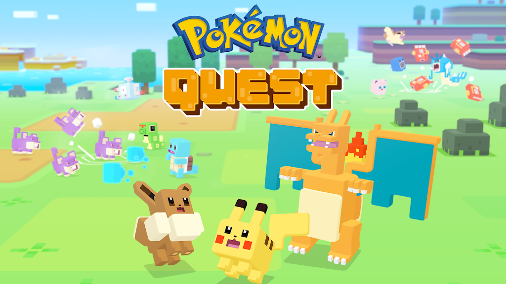 تحميل لعبة Pokémon Quest للاندرويد رابط مباشر