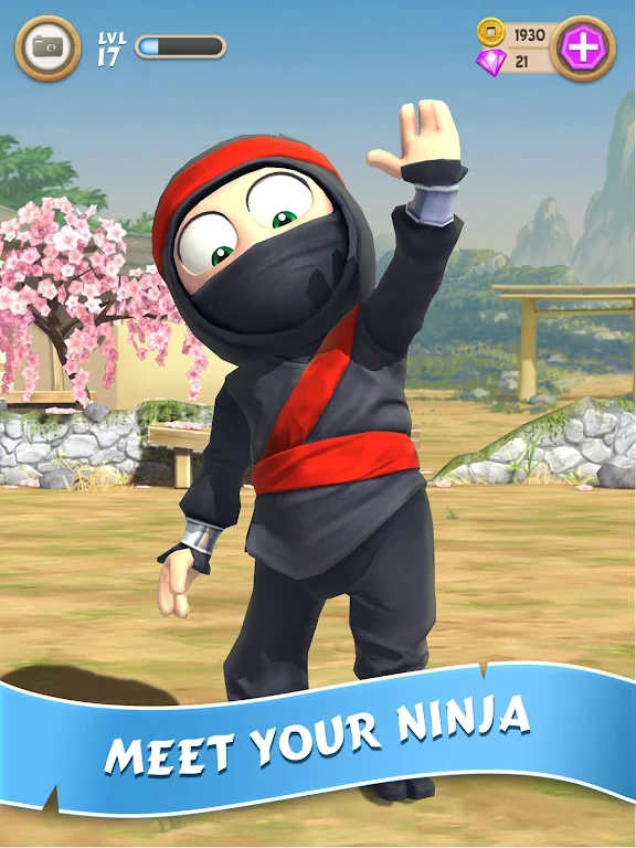 تحميل لعبة Clumsy Ninja مجانا للاندرويد